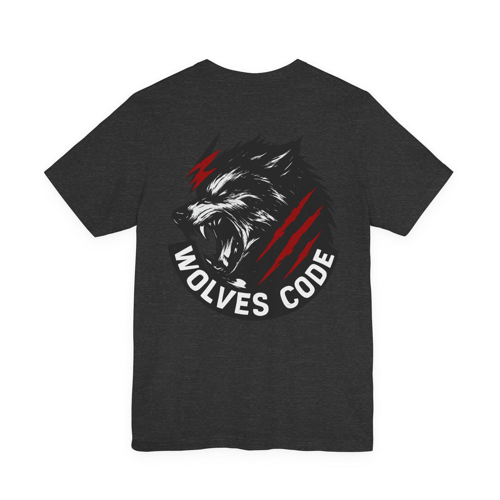 Alpha Wolf Wolves Code T-Shirt - Bold