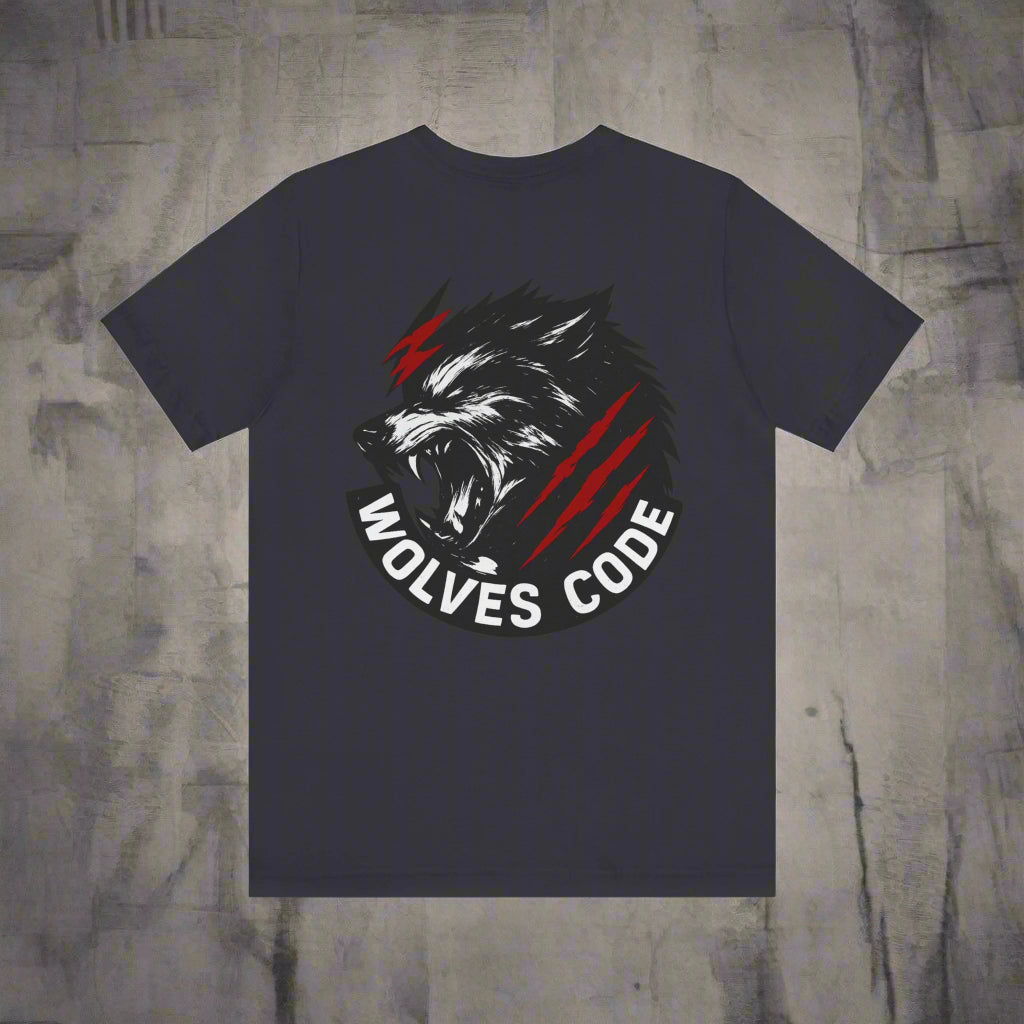 Alpha Wolf Wolves Code T-Shirt - Bold