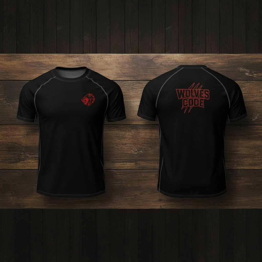 All-over print men’s rash guard