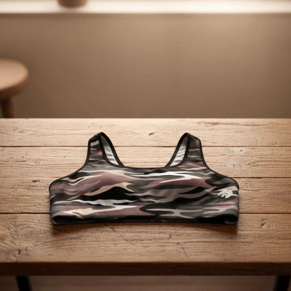 Camouflage Sports Bra