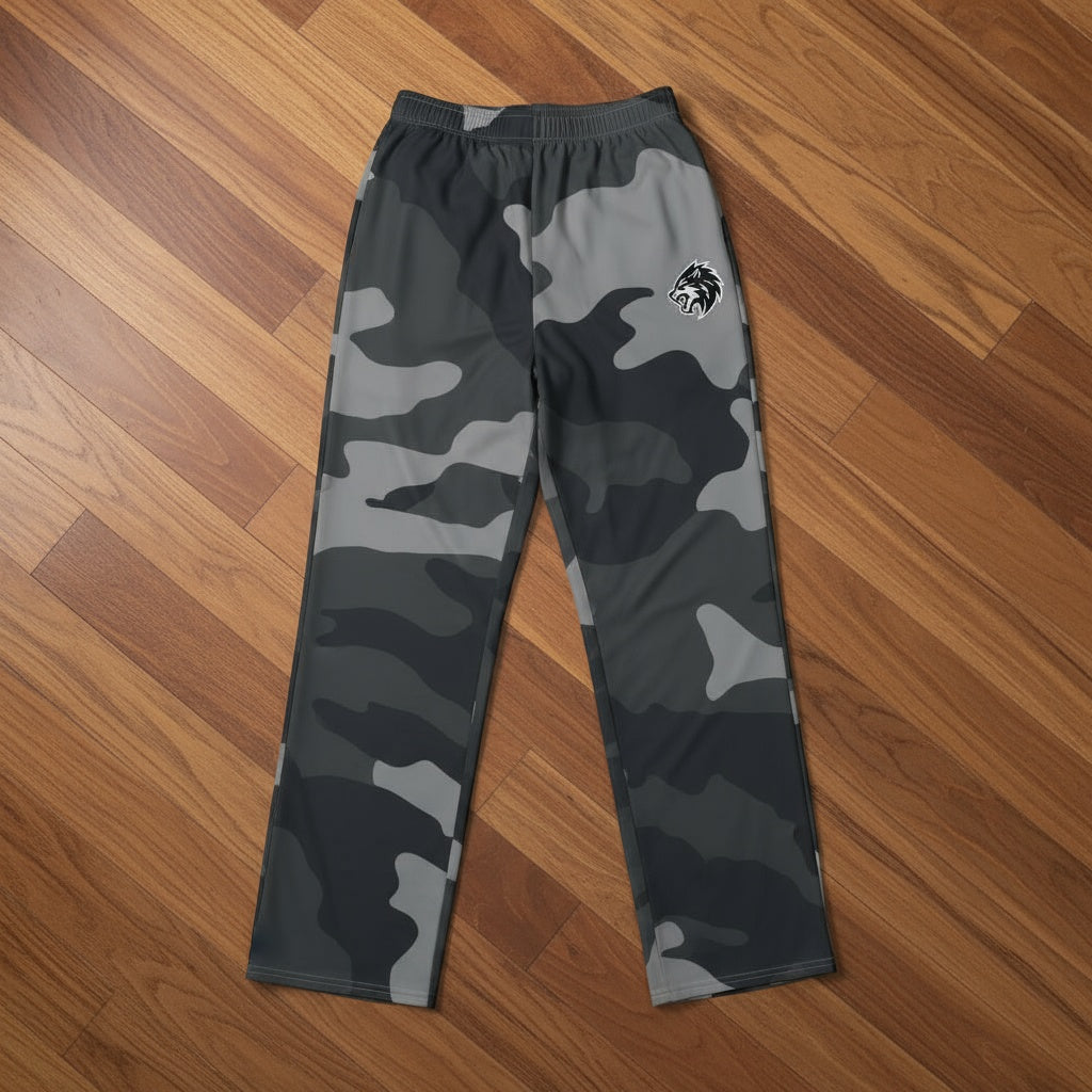 She-Wolf Camouflage Wide Leg Pants