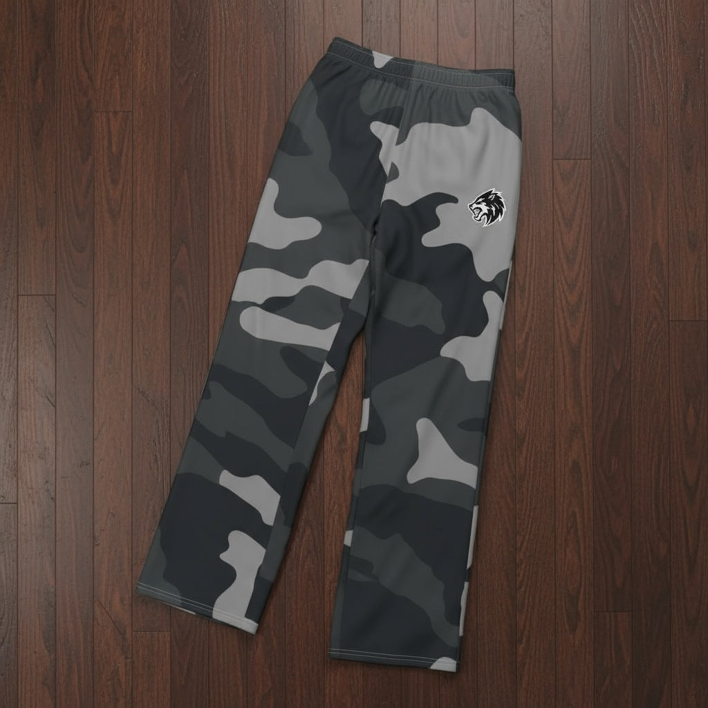 She-Wolf Camouflage Wide Leg Pants