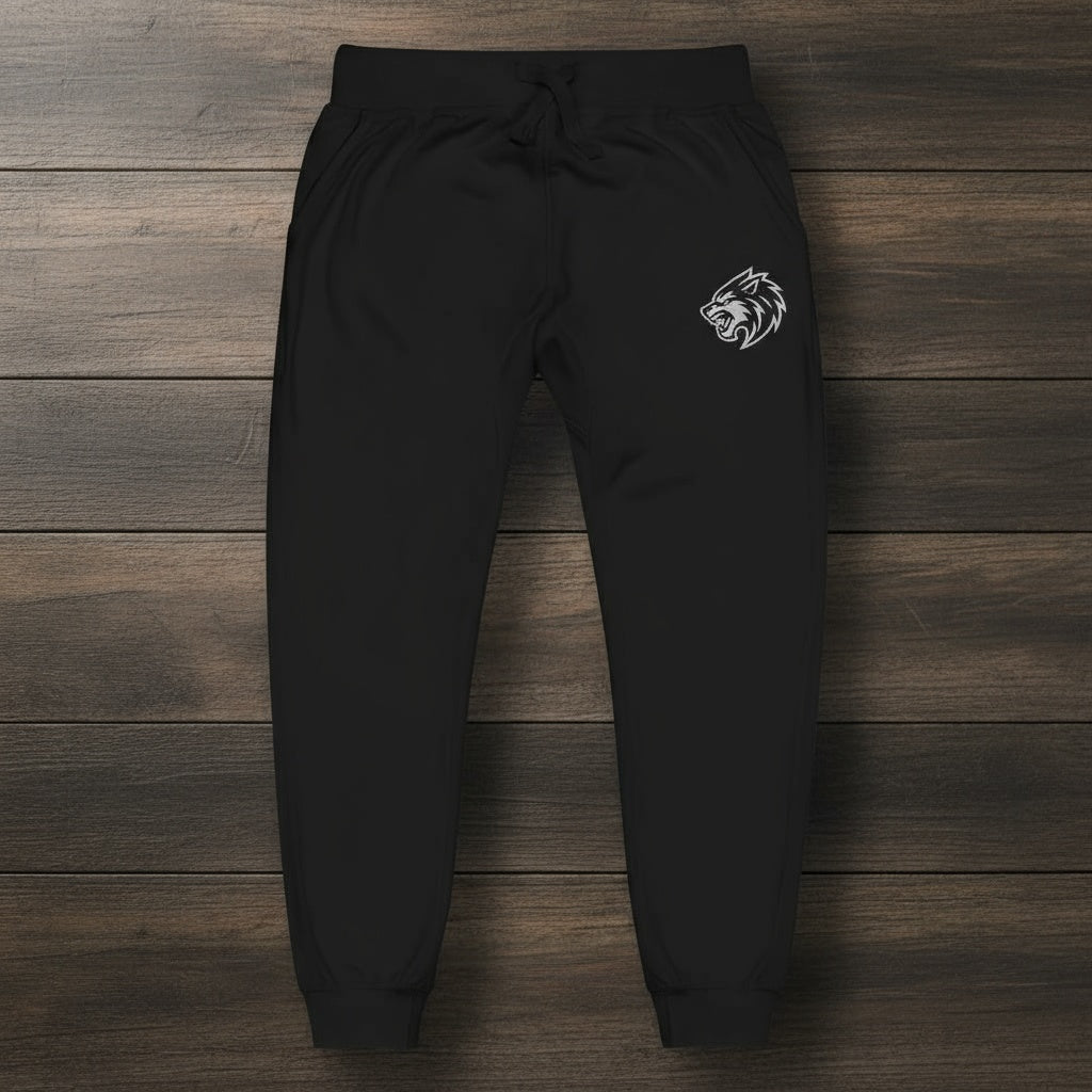 Men's Wolves Code Embroidered Joggers