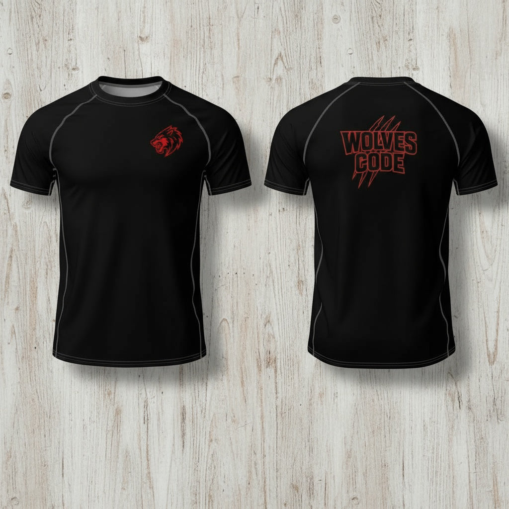 All-over print men’s rash guard